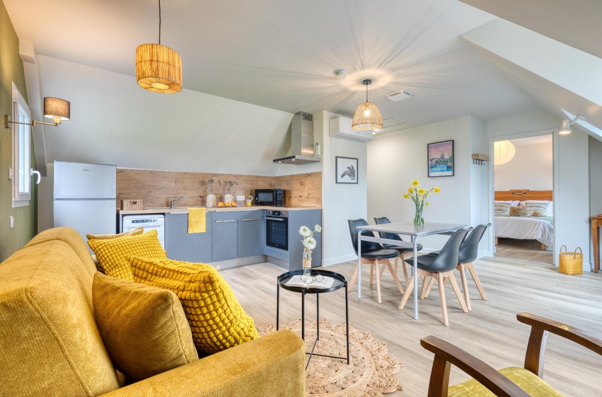 Apartament La Ferme De Vur Ven Saint-Évarzec Pokój zdjęcie