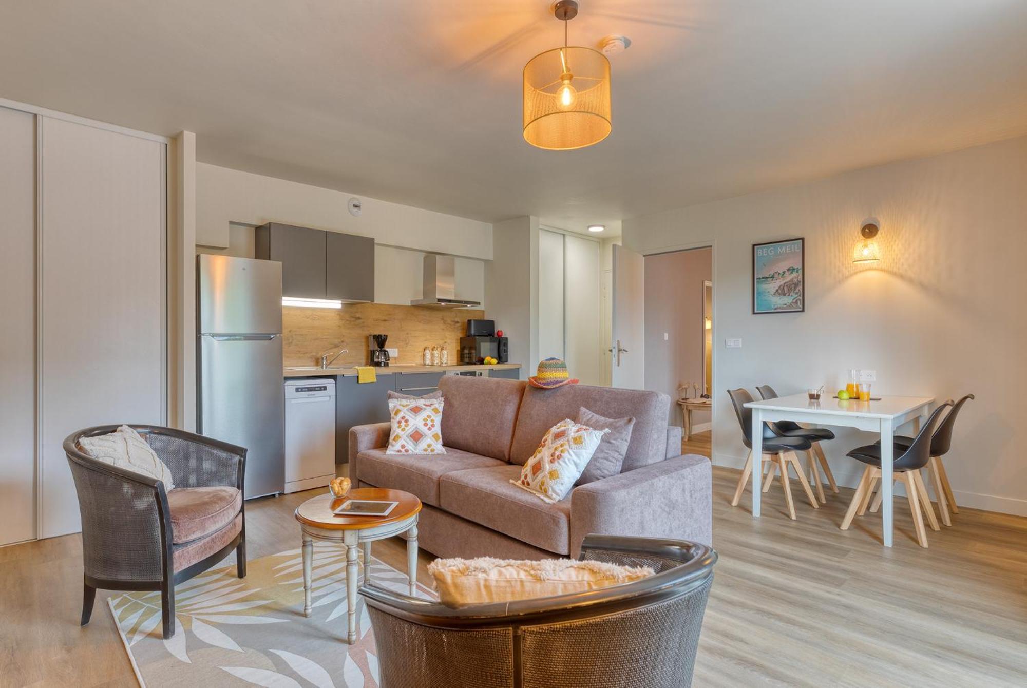 Apartament La Ferme De Vur Ven Saint-Évarzec Pokój zdjęcie